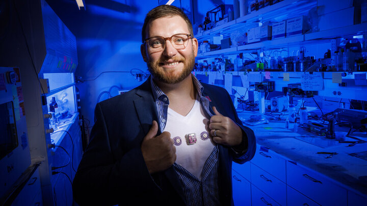 Eric Markvicka, Krohn Assistant Professor of Biomedical Engineering