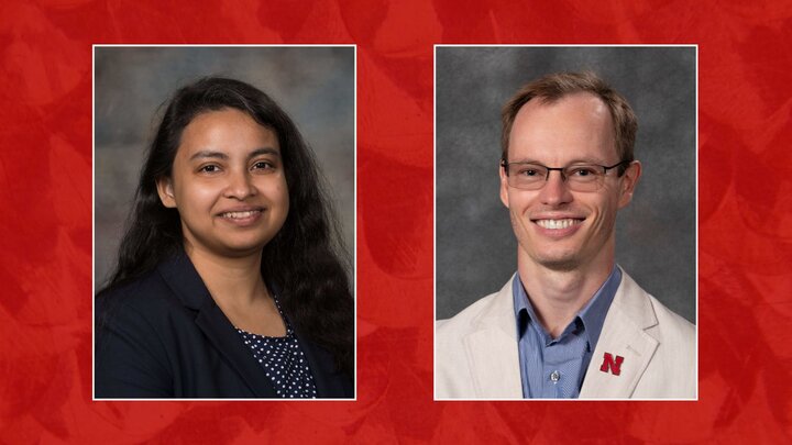 Shudipto Dishari on left and Robert Streubel on right. 